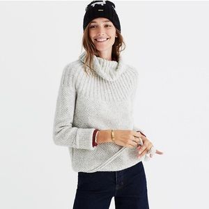 MADEWELL Mohair Wool Cozy turtleneck snowbound Sweater